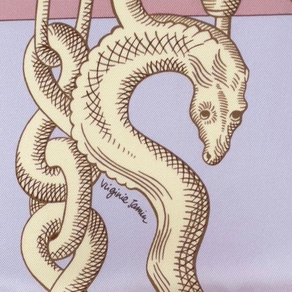 NWT Hermes Scarf Carré 90 "Della Cavalleria" Scarf2 - Picture 7 of 11